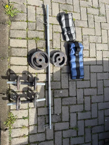 Kit Musculação.
