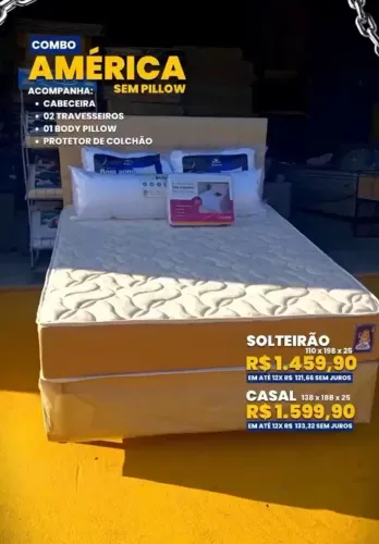 CAMA COMPLETA TODOS OS TAMANHOS ENTREGA GRÁTIS