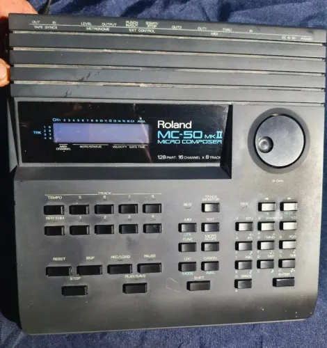 Roland MC-50 MkII Micro Composer Sequencer MIDI Vintage + Fonte
