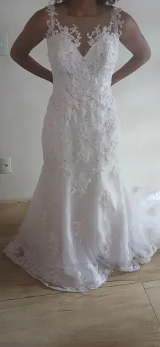 Vestido de noiva de renda M