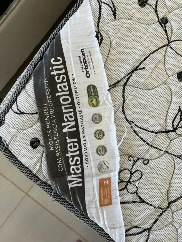 Colchão Ortobom Master Nano Elastic + Base - Solteirão