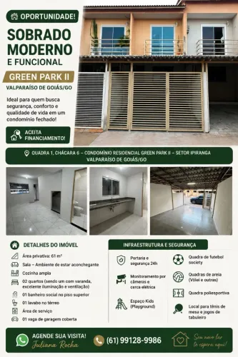 Imóvel que aceita financiamento.