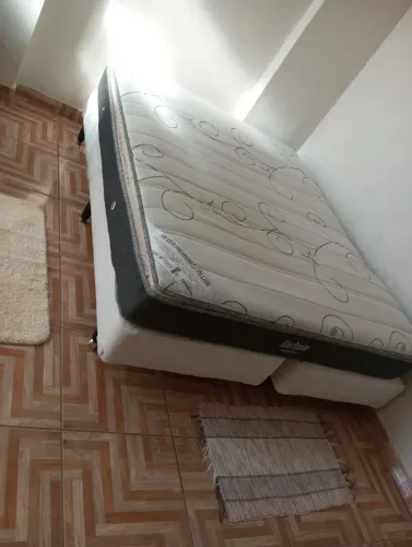 Cama box com colchão king