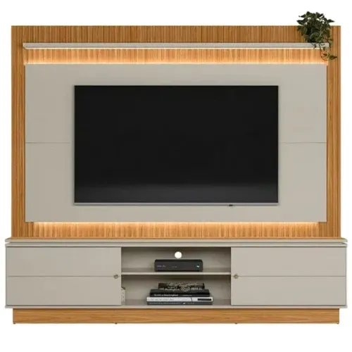 sala home painel rack