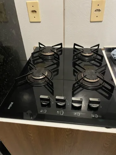 Cooktop Philco 4 Bocas (Vidro Temperado)
