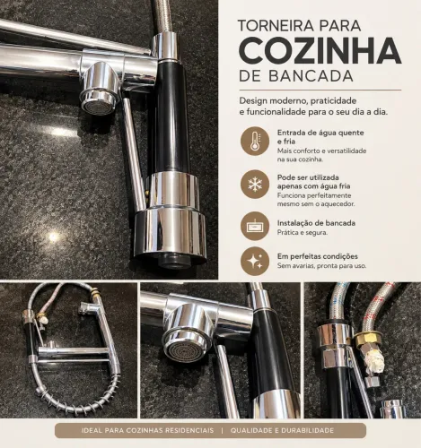 Torneira bancada