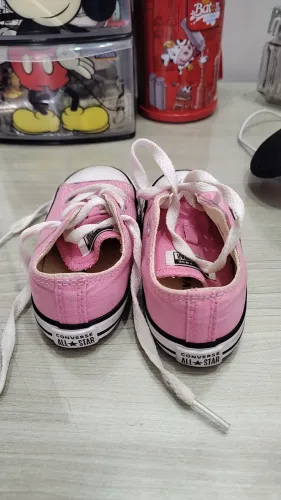 Tênis Allstar infantil rosa