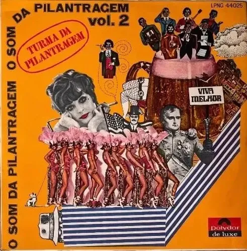 2LP Turma da Pilantragem (A.Adolfo, D.Ferreira,S.Barroso) - Vol.1/2 (1968/1969) - Vinil