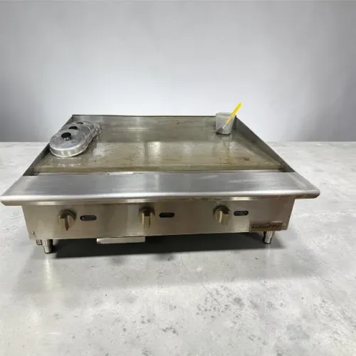 Chapa P/ Lanches A Gas 3 Queimadores Prof.90cm 18mm Frigopro (usado)