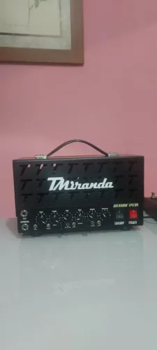 Amplificador cabeçote valvulado T-Miranda Overdrive Special 50/25w