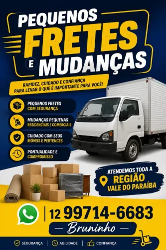 Pequenos fretes e mudanças 
