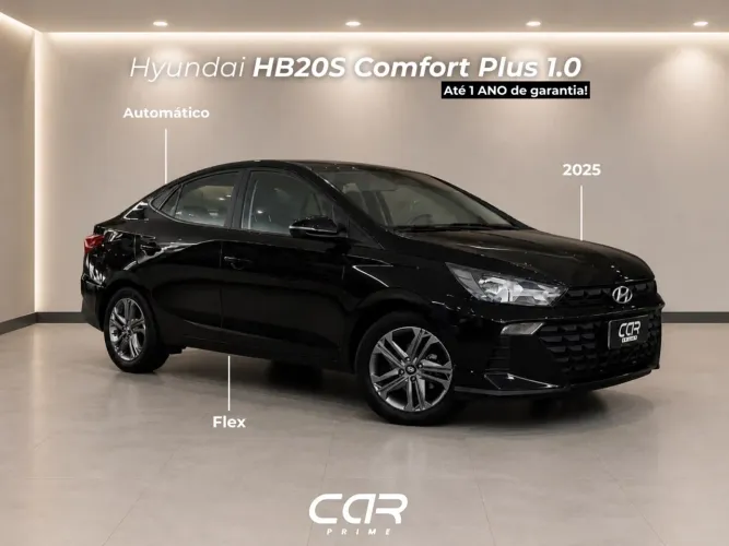 Hyundai HB20S Comfort Plus 1.0 TB Flex 12V AUT 2025
