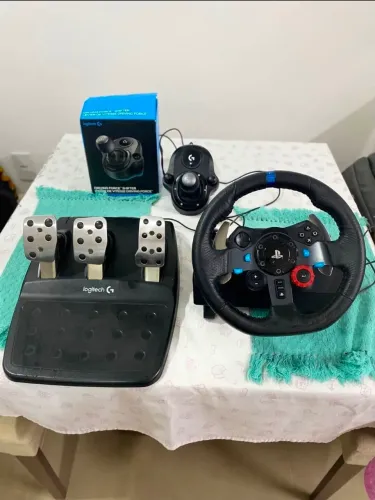 Volante g29 longitech +câmbio