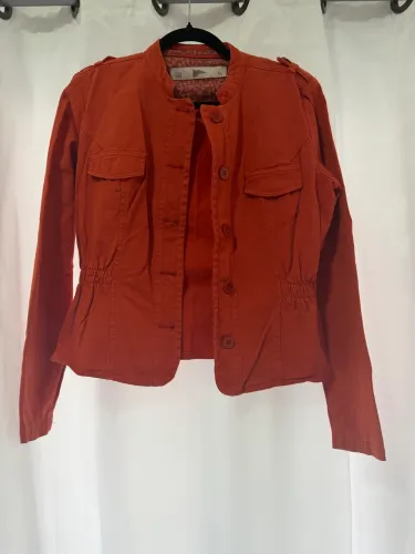 jaqueta feminina pool terracota militar tam. 38