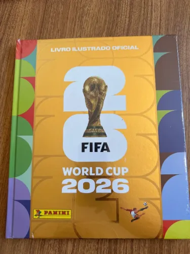 Álbum capa dura copa do mundo 