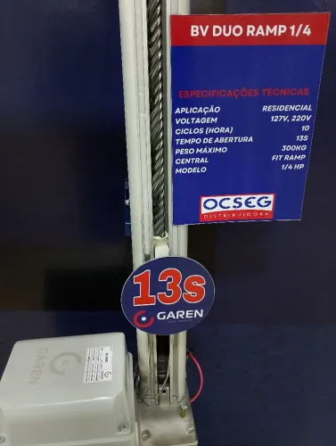 AUTOMATIZADORES GAREN PARA PORTÕES ELETRÔNICOS E CONTROLES REMOTOS ORIGINAIS GAREN