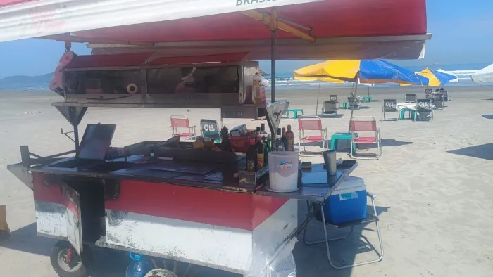 Venda licença de praia completa em São Vicente