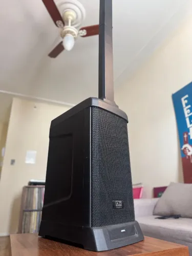 Caixa de Som Ativa Profissional Torre Portátil Bluetooth AZ Audio Neo Pro8
