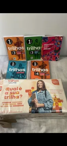 Livros FTD Trilhas 1 Ano do Ensino Médio 