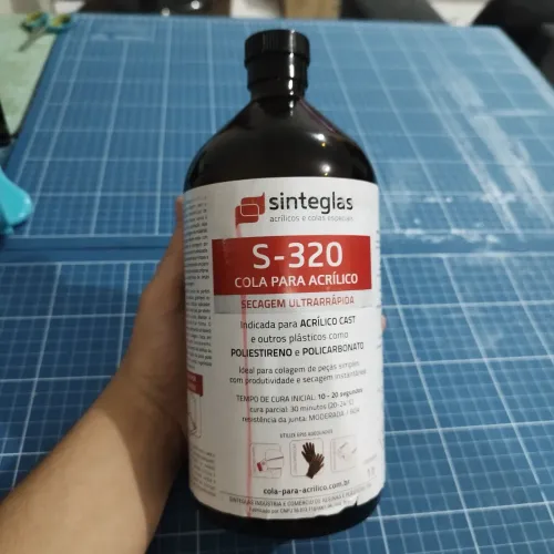 Cola para acrílico S-320