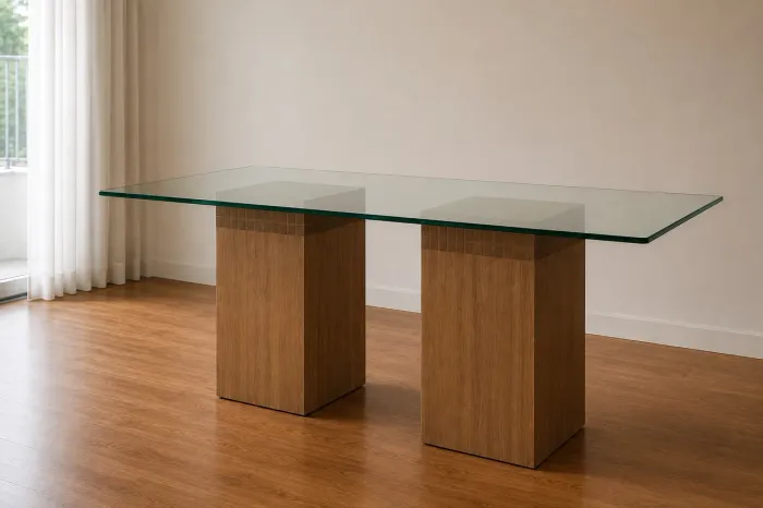 Mesa de Jantar Premium - Design Sofisticado | 180x90