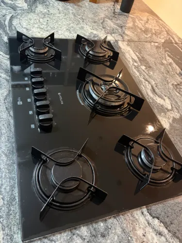 Cooktop 5 bocas Atlas AgileUp Tripla Chama Bivolt
