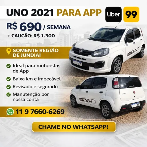 Aluguel de carros em Jundiaí