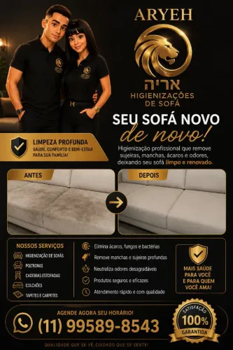 Higienização de sofá ?