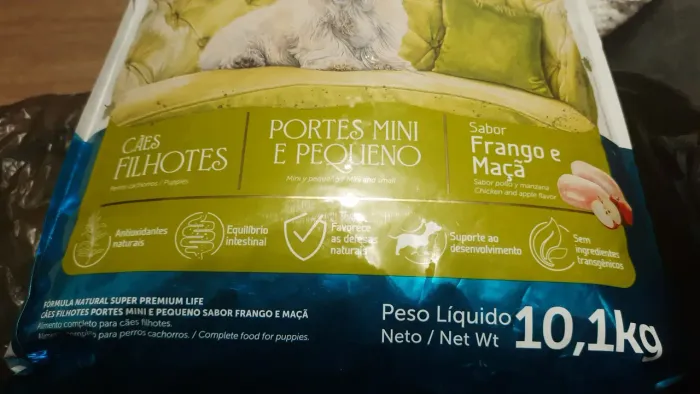 Ração Filhote Mini Fórmula Natural