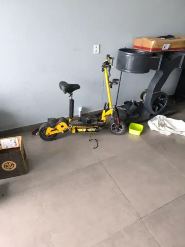 Patinete elétrico forte e top aceita troca em placa de vídeo top