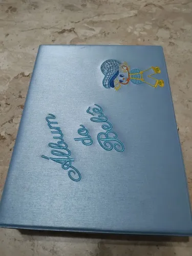 Maleta Álbum do bebê
