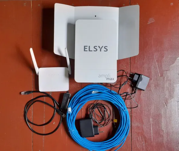 Kit Amplimax Internet Rural 4G