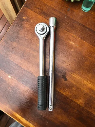 Relíquia EBERLE - Conjunto chave catraca de.1/2 e extensor 10pol