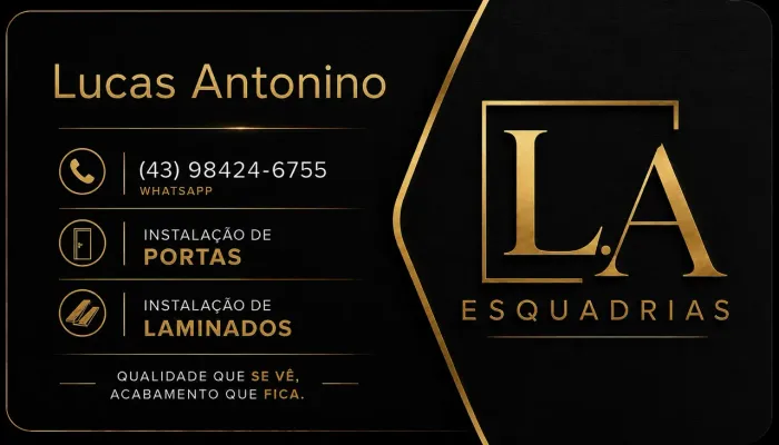 Instalação de portas e laminados