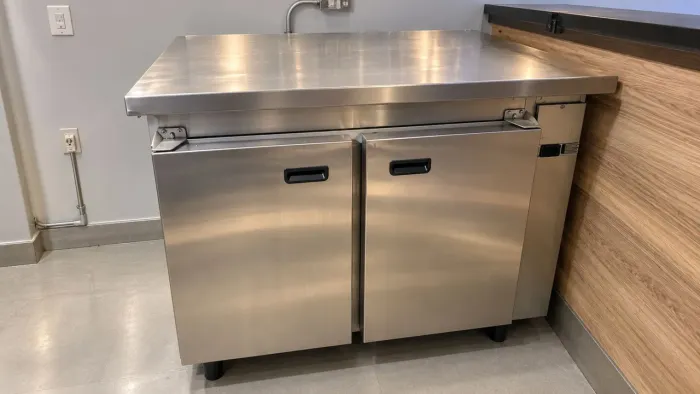 Geladeira inox 2 portas
