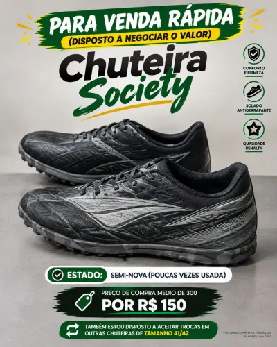 Chuteira society