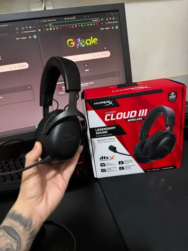Headset HyperX Cloud III Wireless