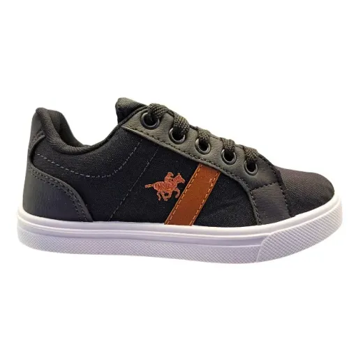 Tênis Infantil Mauricinho Confortável Lona Polo Energy Preto 3292INFPRETO