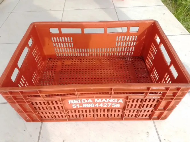 Caixa para hortifruti plástica