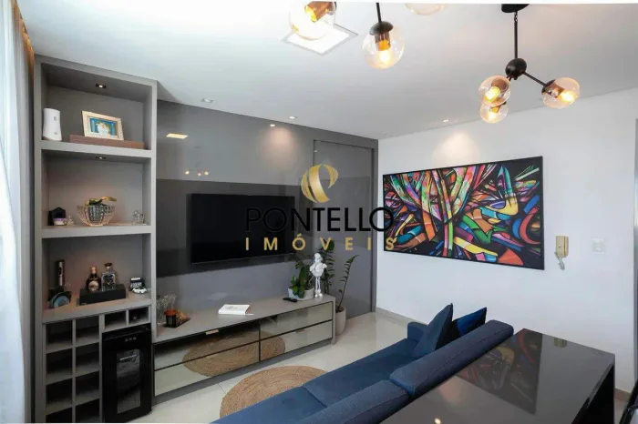 Apartamento de aproximadamente 53m² à venda 2 quartos, sendo 1 suíte e 1 vaga Serrano.