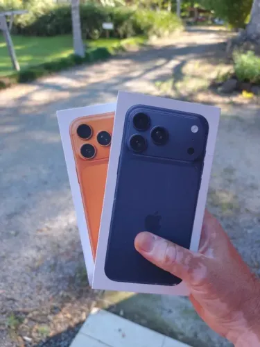 Celular iPhone 17 Pro Max 256GB - Novo, Lacrado, Câmera Tripla 48MP