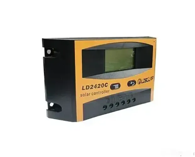 Controlador De Carga 10a 12v/24v Regulador Sistema Solar