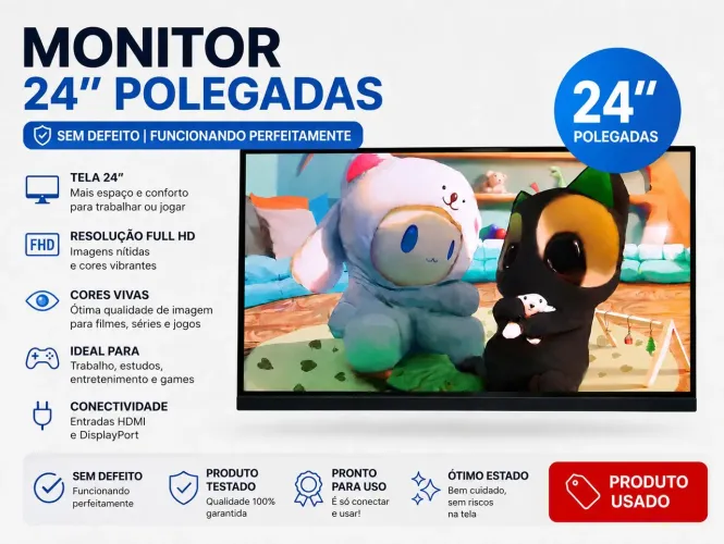 MONITOR 24" (Target) 1080p 180hz 