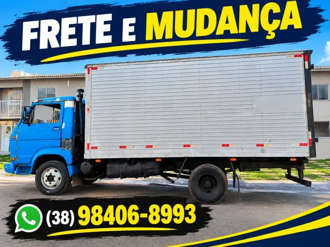 Frete e mudança caminhão baú montes claros MG