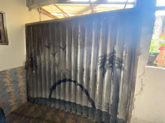 Portão de garagem