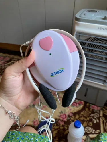 Monitor de pré natal pra escutar o coração do bebê 