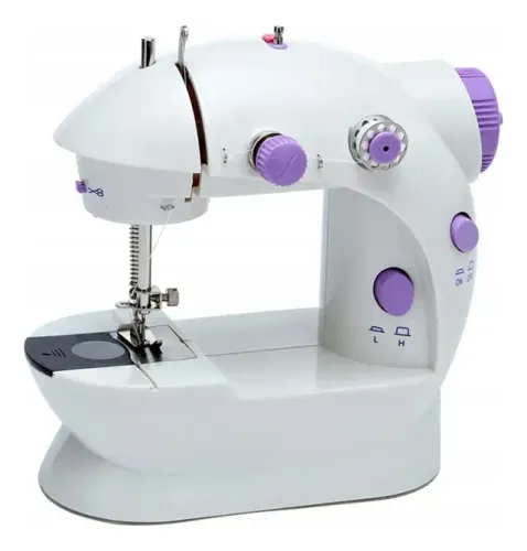 Máquina De Costura Lanmax Lmd-202 Portátil Branca