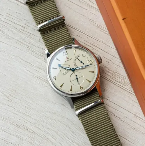 Relógio 1963 Movimento Sea-Gull St1780 (Novo/ Lacrado) + Brinde Pulseira Premium de aço