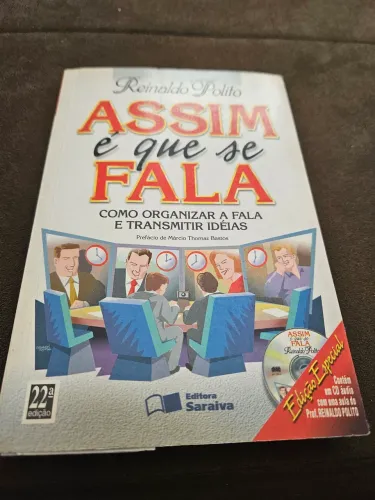 Livro Assim é que se Fala - Reinaldo Polito