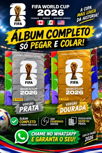 Álbum completo copa do mundo 2026